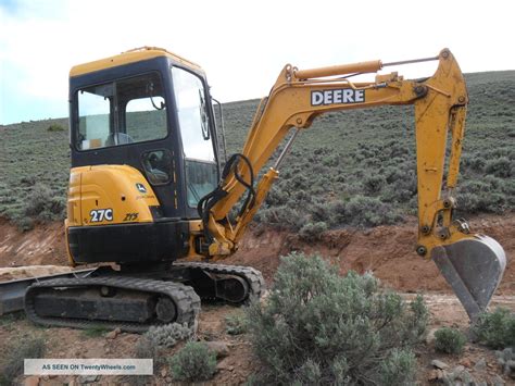 john deere 27c zts mini excavator|john deere mini excavator 27d.